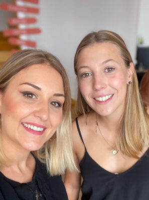 Les fondatrices de Pampa Coworking Beauté Lyon - Mélanie & Elodie