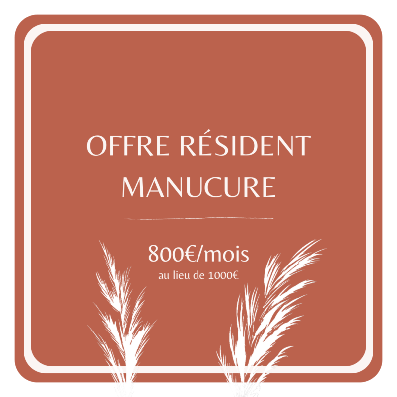 Offre résident Manucure - Pampa Coworking Manucure Lyon