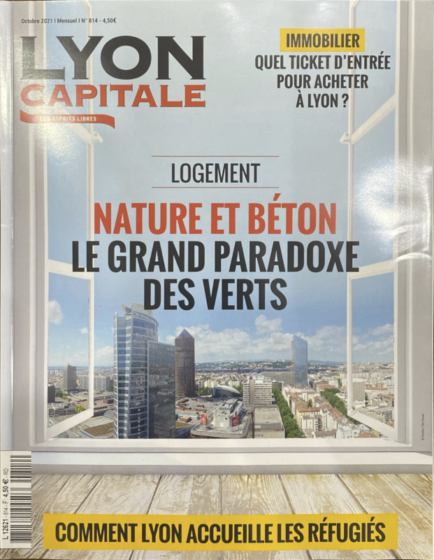 Couverture Lyon Capitale Octobre 2021